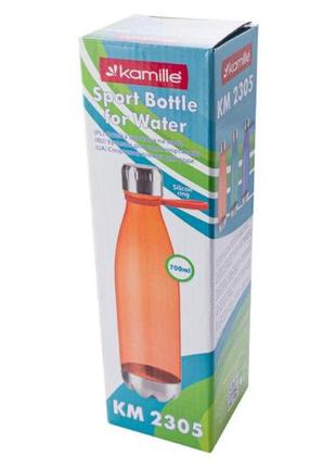 Пляшка для води kamille — 700 мл4 фото