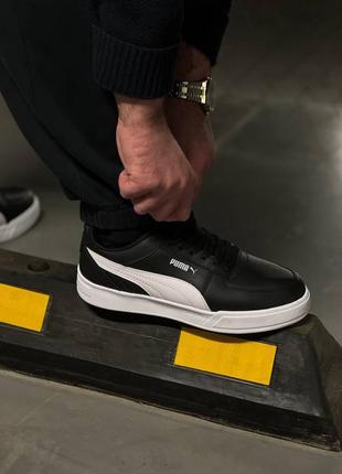 Мужские кеды puma Better ca pro black white