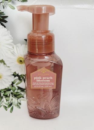 Мыло-пенка pink peach blossom от bath and body works