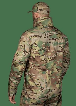 Куртка тактична камуфляжна camo-tec softshell phantom system multicam мультикам3 фото