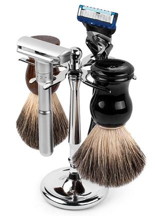 Підставка для помазків,щітки, станка для гоління на 4 предмети