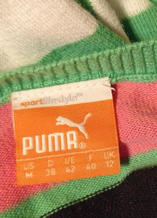 Хлопковый свитерик лонгслив puma,p.d.383 фото