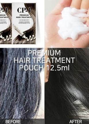 Протеїнова маска для волосся esthetic house cp-1 premium hair treatment ceramide treatment protein r2 фото