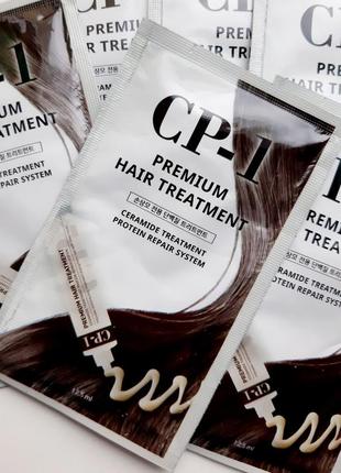 Протеиновая маска для волос esthetic house cp-1 premium hair treatment ceramide treatment protein r1 фото