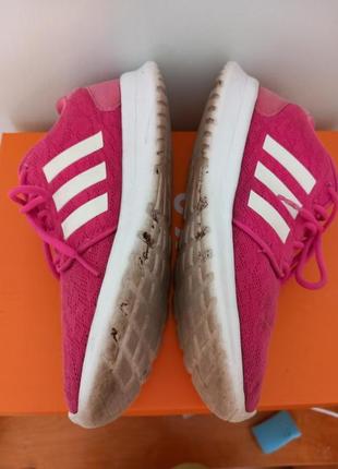 Adidas оригінал яскраві рожеві кросівки для бігу із сітки рр 39-39,58 фото
