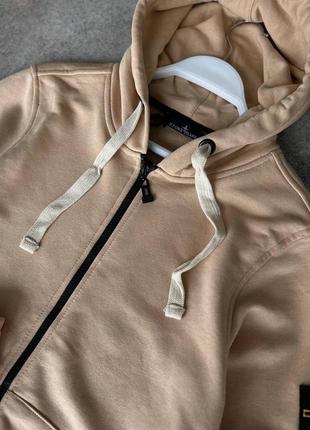 Шикарный костюм трехнитка stone island60 спортивный костюм = кофта + штаны