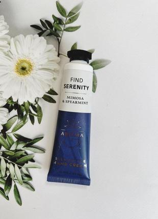 Крем для рук find serenity від bath and body works