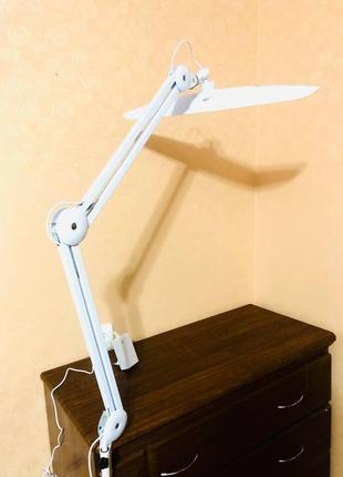 Настольная лампа на струбцине global fashion бестеневая 9501