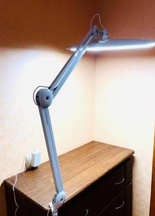 Настольная лампа на струбцине global fashion бестеневая 9501