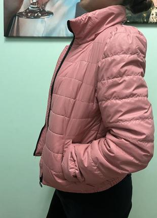 Куртка рожева2 фото