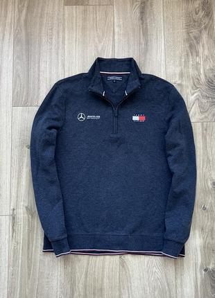 Стильный свитер tommy hilfiger mercedes amg motorsport