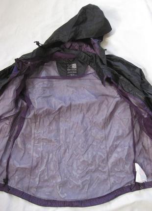 Розмір м, куртка karrimor дощовик мембрана чорного кольору4 фото