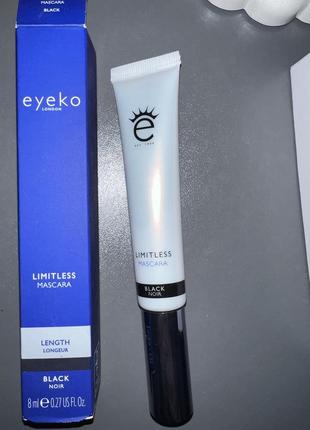 Удлиняющая тушь для ресниц eyeko limitless mascara, 8 мл3 фото