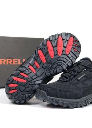 Мужские теплые кроссовки merrell черные