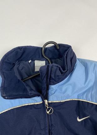 Винтажный зимний пуховик nike xs-s подростковая зимняя куртка найк6 фото