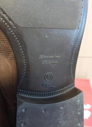 Качественные стильные кожаные брендовые туфли roberto santi8 фото