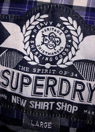 Мужская рубашка superdry3 фото