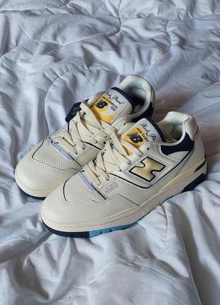 Кросівки new balance 550 × rich paul cream3 фото