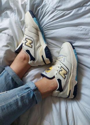 Кроссовки new balance 550 × 971 paul cream4 фото
