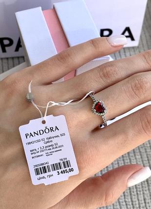 Кольцо пандора серебро 925 кольцо pandora «красное сердце» кольцо кольцо оригинальное кольцо пандора новая бирка пломба7 фото