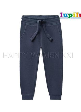 1-2 года утепленные спортивные штаны для мальчика улица дом спорт теплые джогеры штаники начес флис