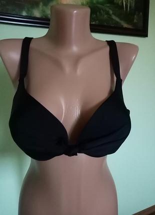 Верх от купальника черный