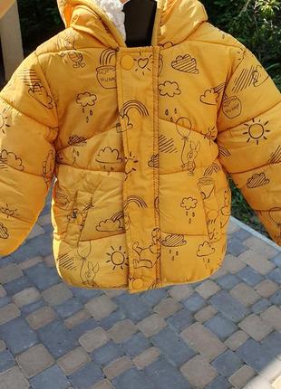 Куртка зимова disney baby