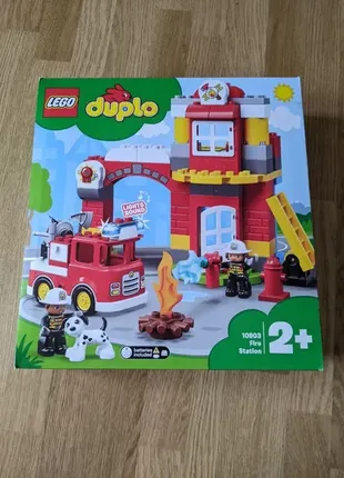 Дитячий конструктор lego duplo fire station