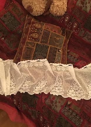 Тюль короткий 30 х 157 (1 фрагмент) кухня кафе