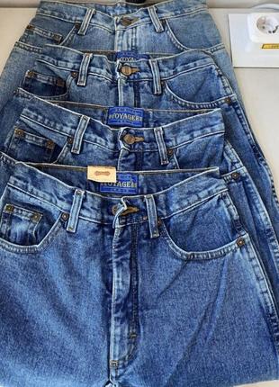 Фирменные плотные винтажные джинсы ausa 100% cotton.8 фото