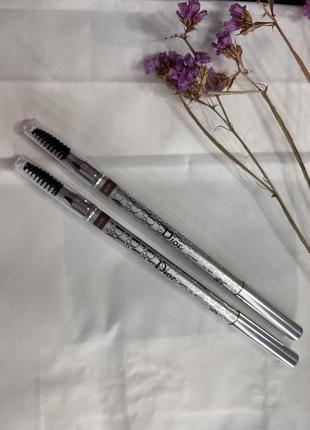 Dior diorshow crayon sourcils poudre водостойкий карандаш для бровей1 фото