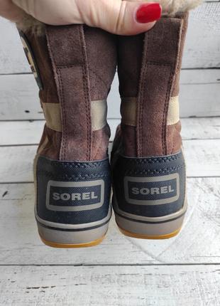 Ботинки сапоги непромокаемые зимние черевики sorel glacy explorer shortie waterproof 41-42р5 фото