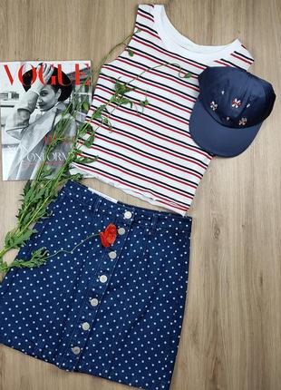 Новий! крутий топ топік майка маеечка в смужку bershka