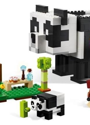 Конструктор lego minecraft дом панды 553 детали (21245