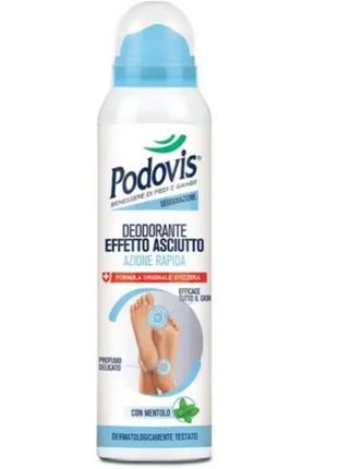 Дезодорант - спрей для ног podovis c сухим эффектом , 150 мл, италия3 фото
