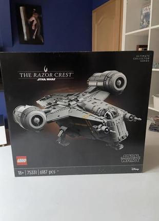 Конструктор lego star wars 75331 the razor crest гострий гребінь