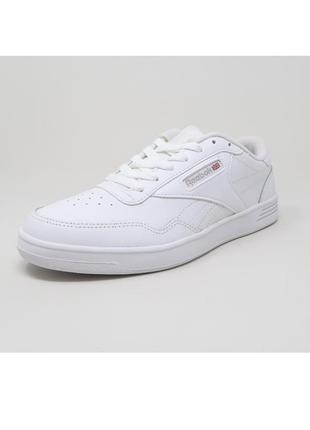 Reebok club classic v63340 кроссовки мужские белые memory tech