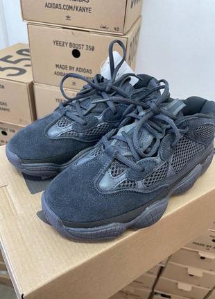 Кроссовки adidas yeezy 500 black,new, премиум качество6 фото