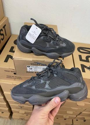 Кроссовки adidas yeezy 500 black,new, премиум качество7 фото