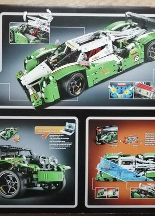 Конструктор lego technic 42039 24 hours race car авто для цілодобових перегонів2 фото