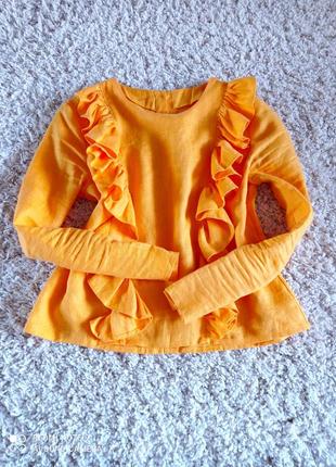 Яркая женская кофточка блуза в идеальном состоянии