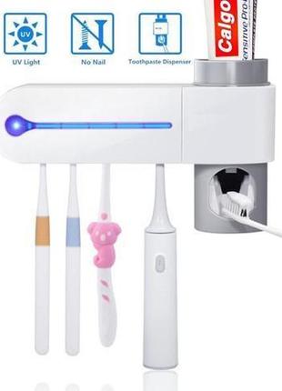 Уф-тримач зубної щітки, автоматичний дозатор зубної пасти