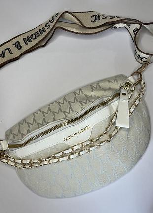 Женская поясная сумка с модным рисунком, сумка через плечо