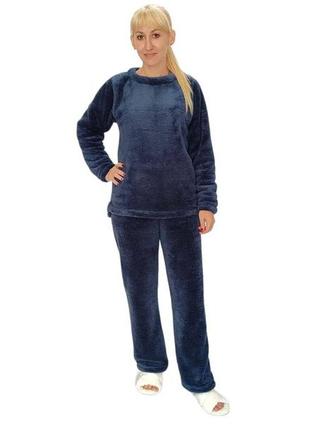 Пижама женская махра.