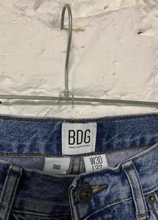 Базовые джинсы dad от bdg urban outfittes6 фото