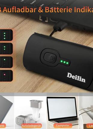 Модернизированный светодиодный велосипедный фонарь deilin