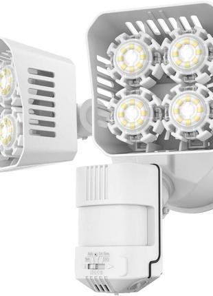 Sansi bright series 36w 3600lm зовнішнє світлодіодне освітлення з датчиком руху, 50 000 годин служби