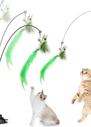 (уценка! без присоски) интерактивная игрушка для кошек sunwuun