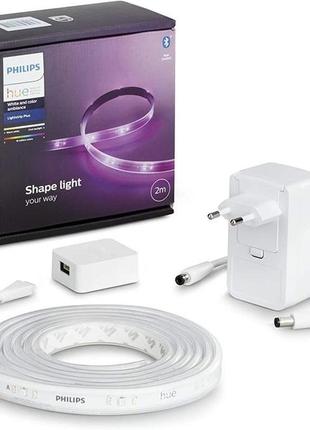 Philips hue white и color ambient lightstrip plus [класс энергопотребления g] огонь philips hue