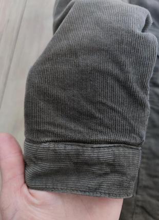 Вельветова тепла демісезонна куртка для хлопчика 6-7 років/ 116-1224 фото